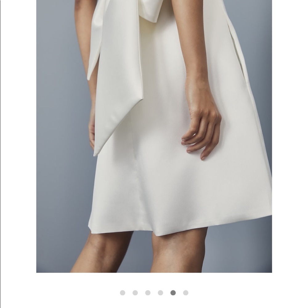 Amsale bow back Alix dress - Picture 6 of 11